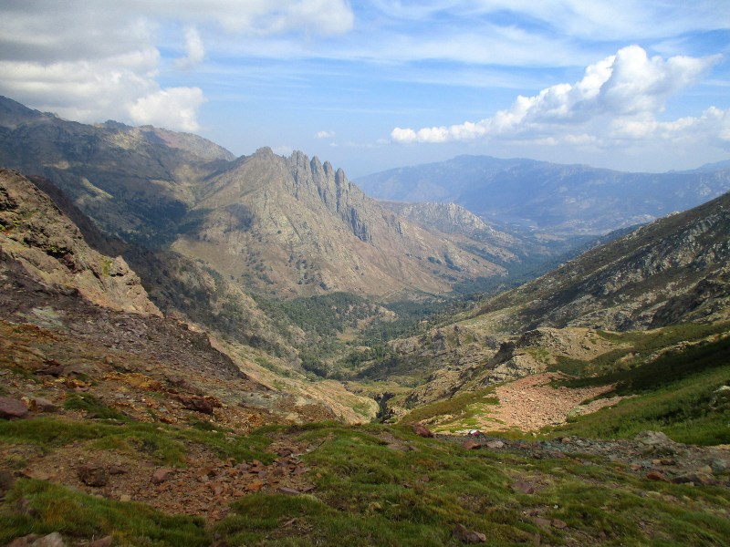 Вид с перевала. Просто сказка!