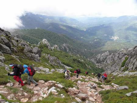 Подьём на перевал Bocca D'Oru. Фото из интернета. чтобы вспомнить. Я не фотографироавла, не было видимости и сил достать камеру.