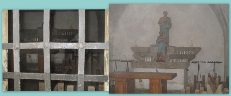 Часовня Сан Петро внутри.