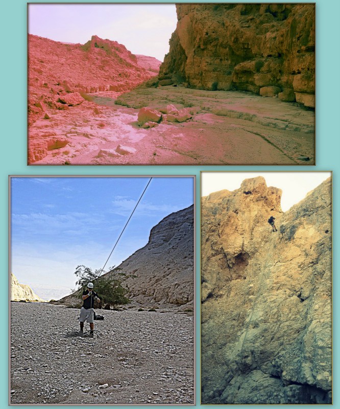 Снеплинг в нахаль Кумран.