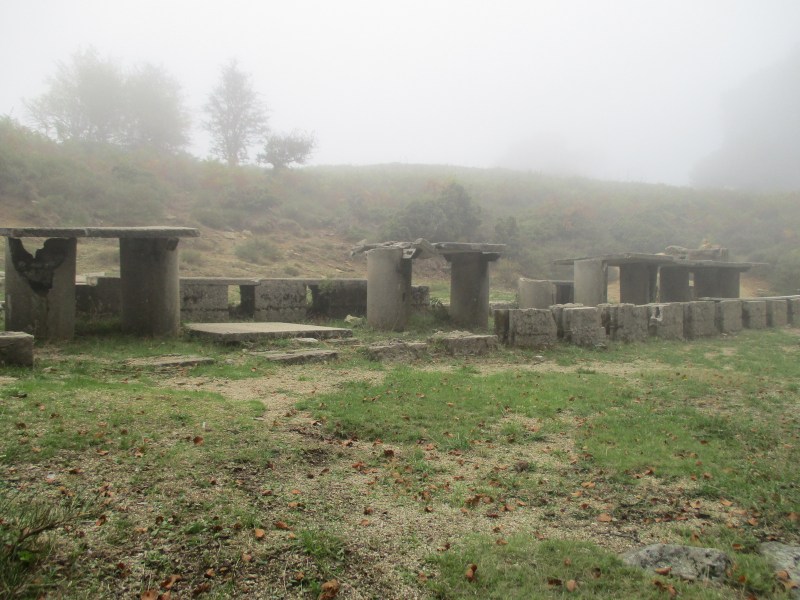 Уголок для пикников на Корсике. 